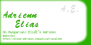 adrienn elias business card